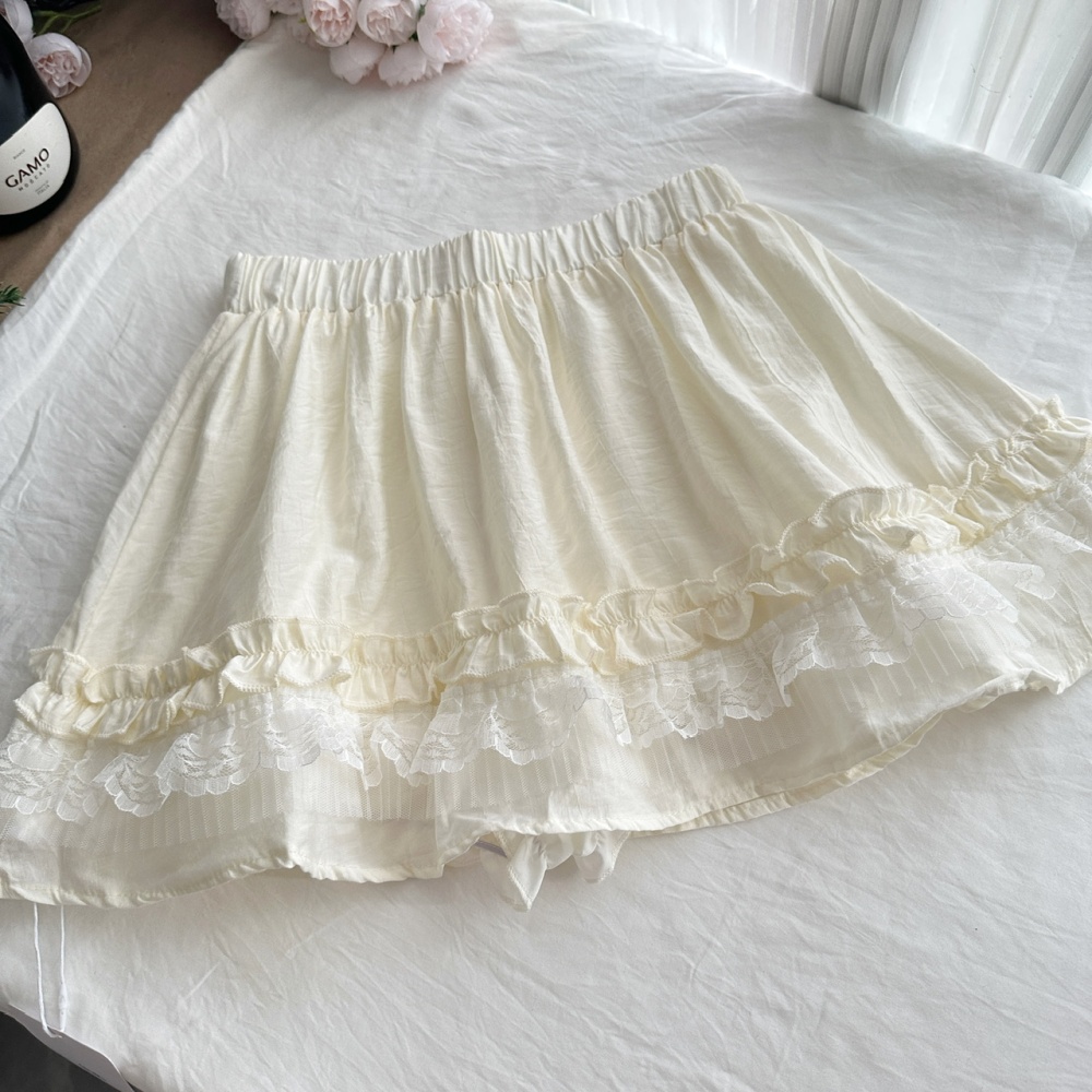 Loose niche vest summer Casual shirt 3pcs set