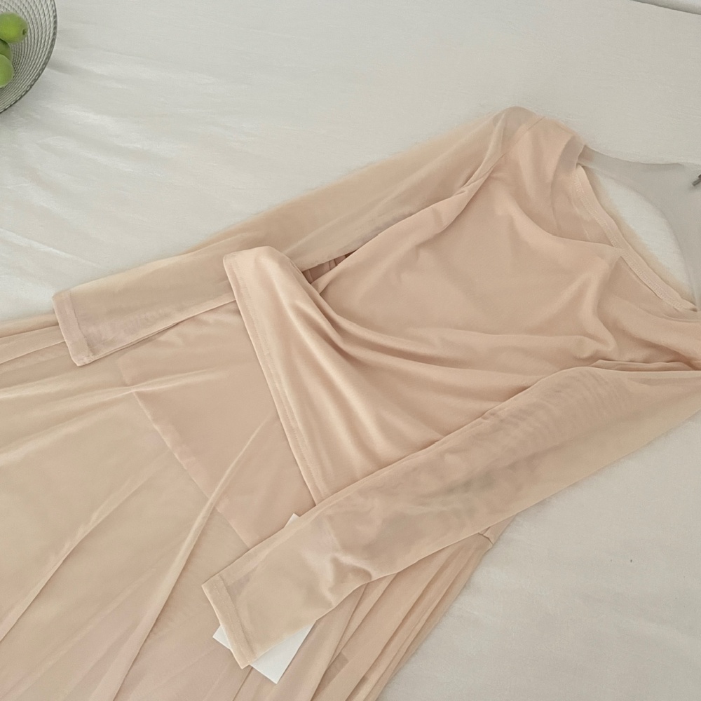 Temperament short skirt Korean style T-shirt a set for women
