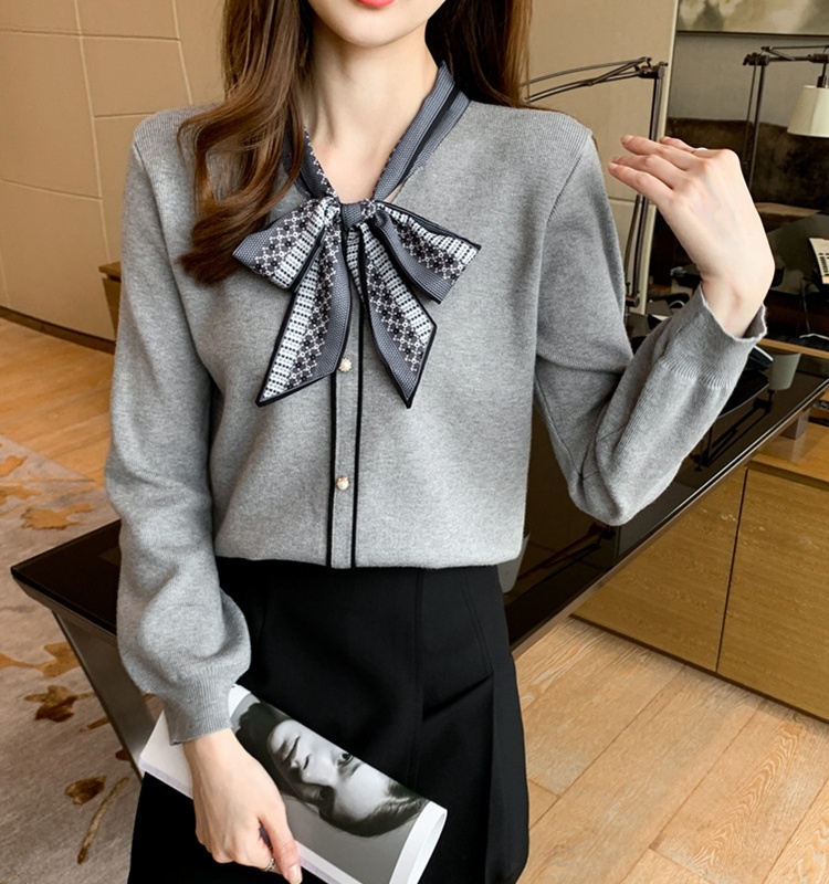 Autumn and winter Korean style all-match sweater for women