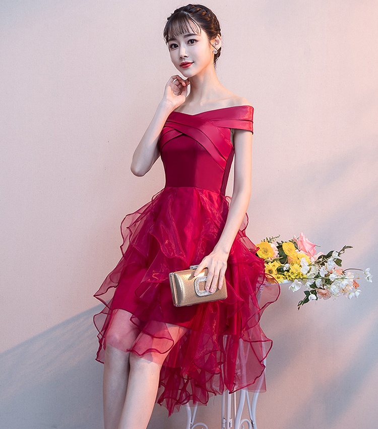 Temperament simple evening dress noble dress for women