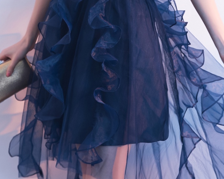 Temperament simple evening dress noble dress for women