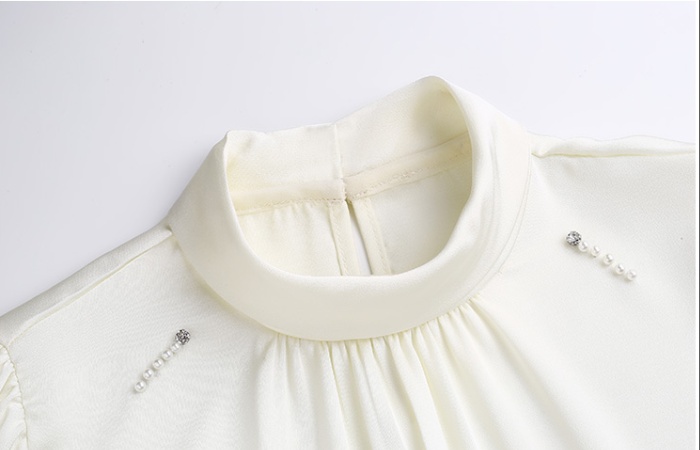 France style tops commuting shirt for women