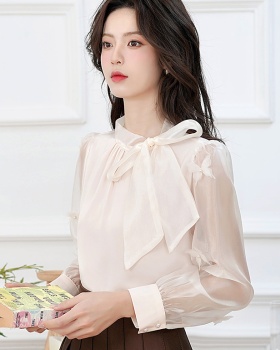 Commuting France style tops spring and autumn profession shirt