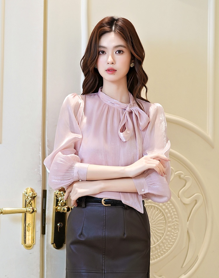 Temperament fashion shirt Western style tops