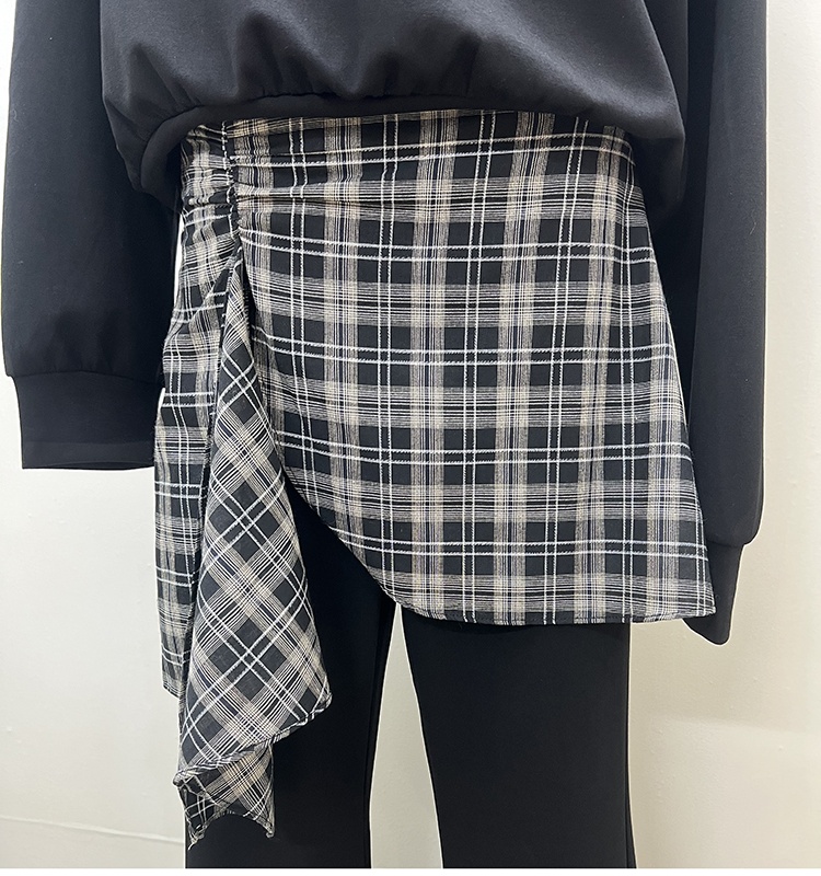 Speaker strapless slim long sleeve tops 2pcs set for women