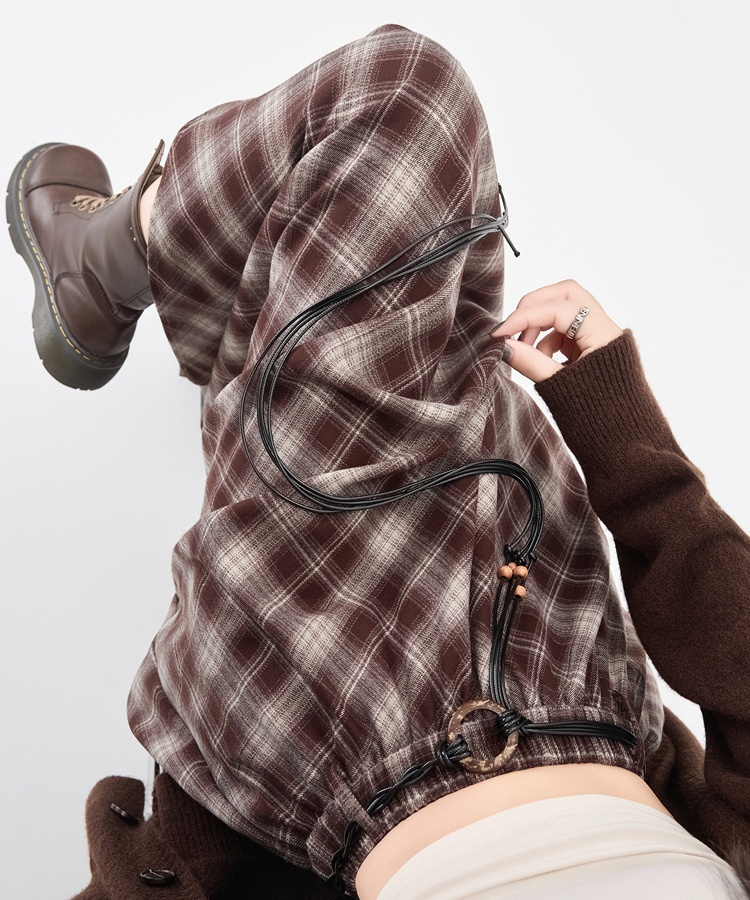 Long irregular autumn A-line slim skirt for women