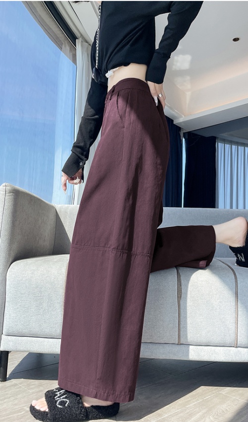 Loose casual pants autumn wide leg pants for women