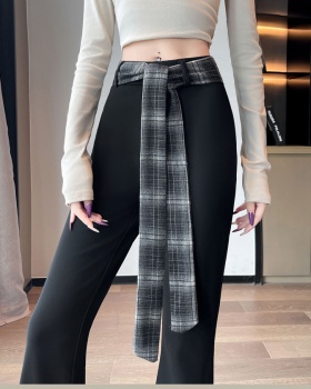 All-match flare pants micro speaker pants for women