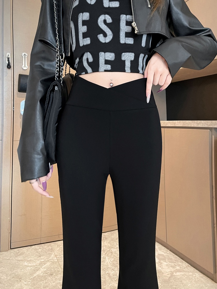 Micro speaker pants autumn flare pants for women