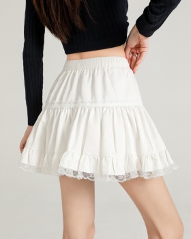Cake autumn short skirt high waist anti emptied skirt for women