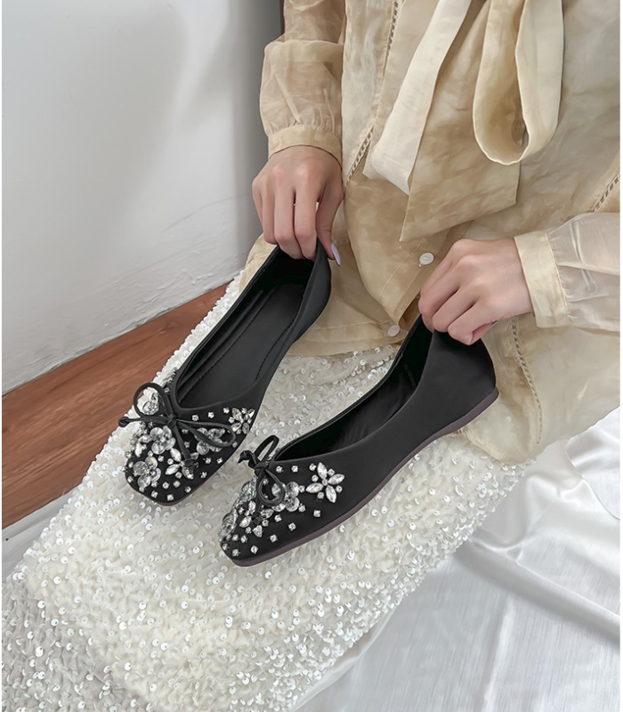 Low autumn shoes soft soles temperament lazy shoes for women