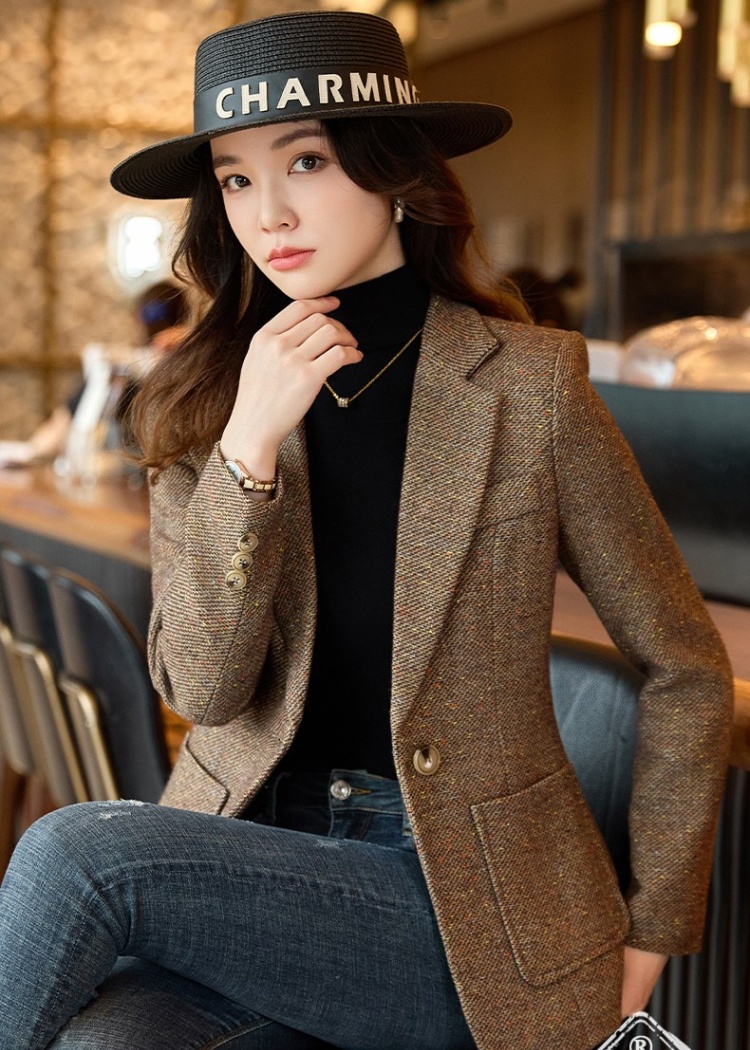 Overalls profession business suit long sleeve coat
