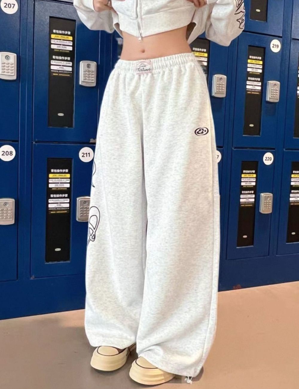 Thin pure cotton cotton high quality complex pants for women