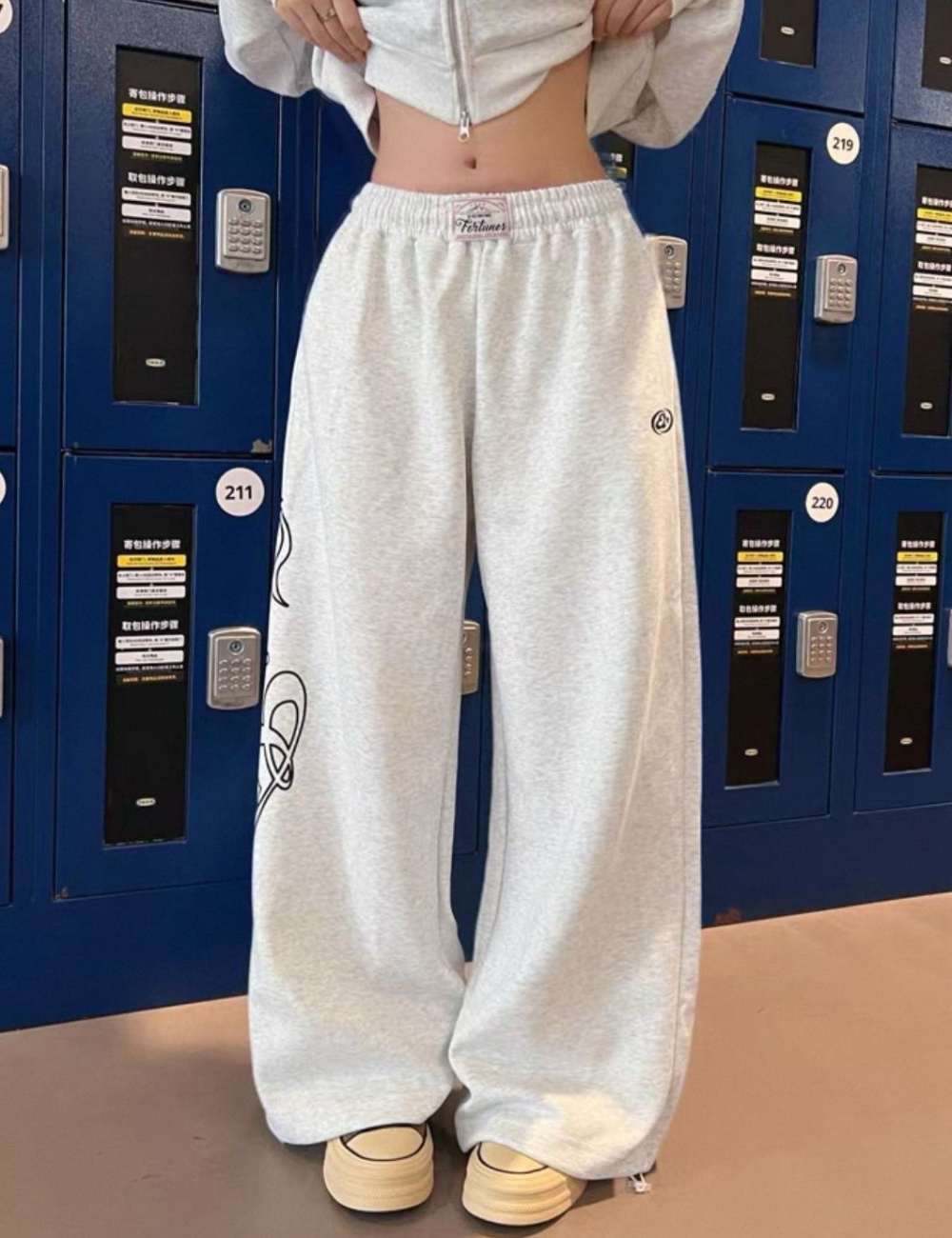 Thin pure cotton cotton high quality complex pants for women