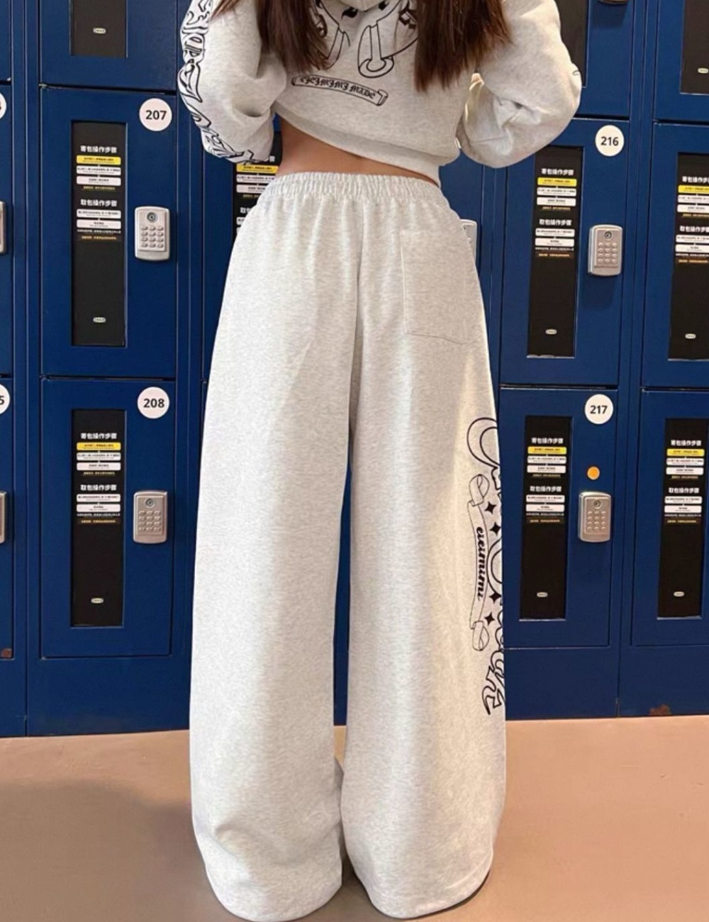 Thin pure cotton cotton high quality complex pants for women