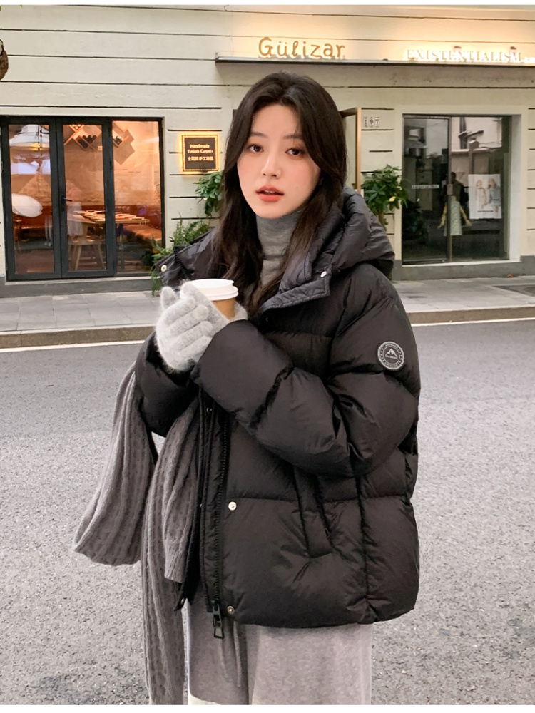 Winter thick coat short bread clothing for women
