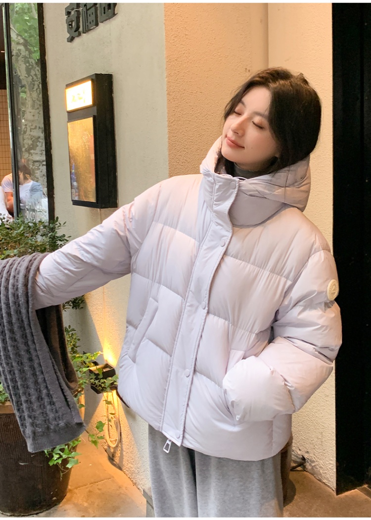 Winter thick coat short bread clothing for women