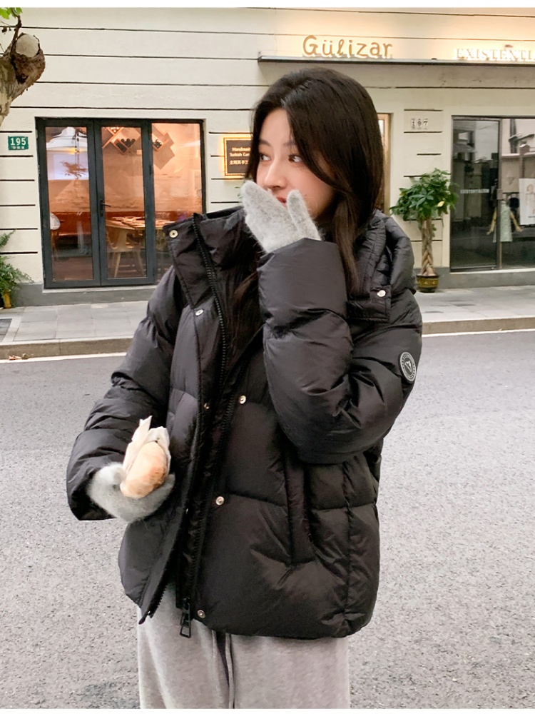 Winter thick coat short bread clothing for women