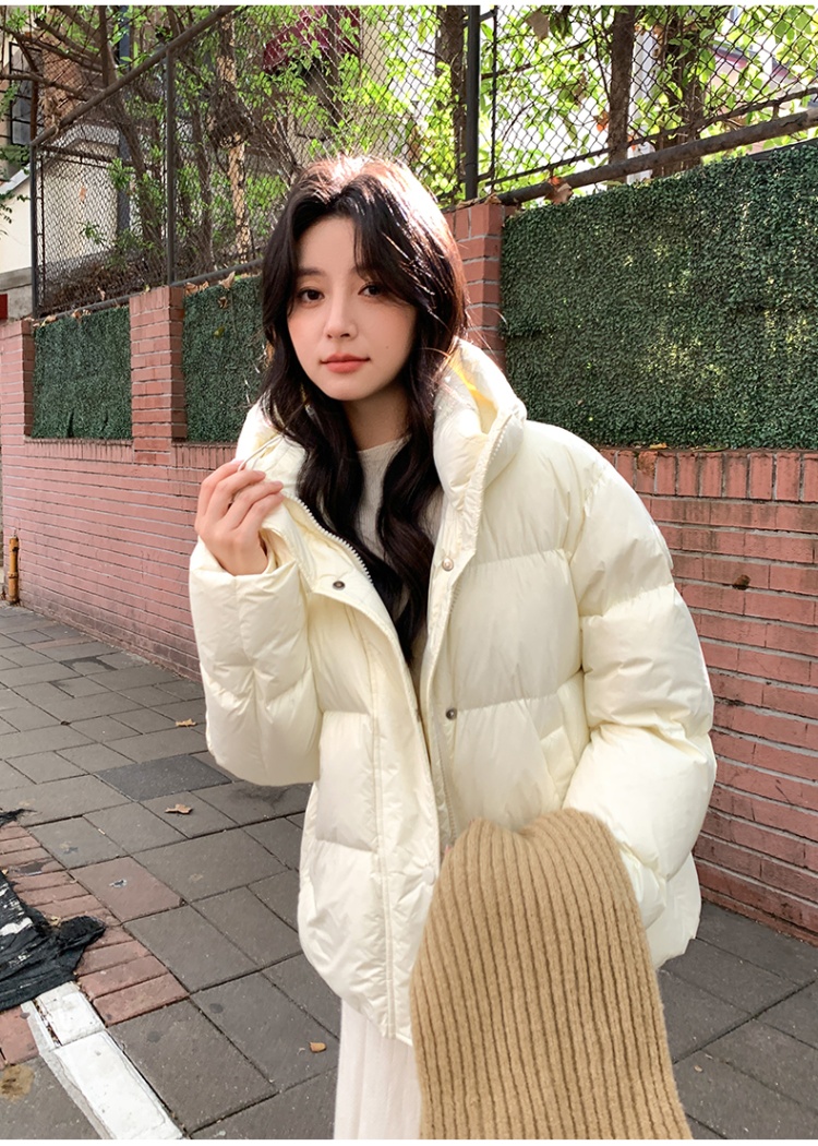 Winter thick coat short bread clothing for women