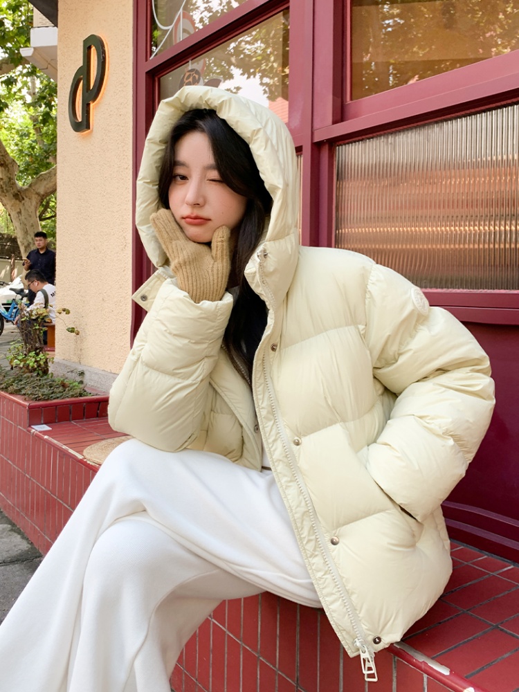 Winter thick coat short bread clothing for women