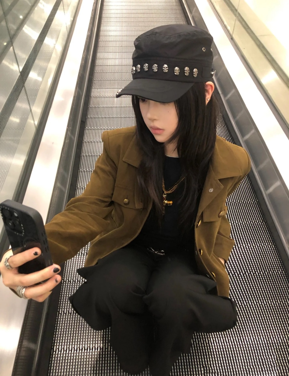 Modern all-match coat lapel work clothing