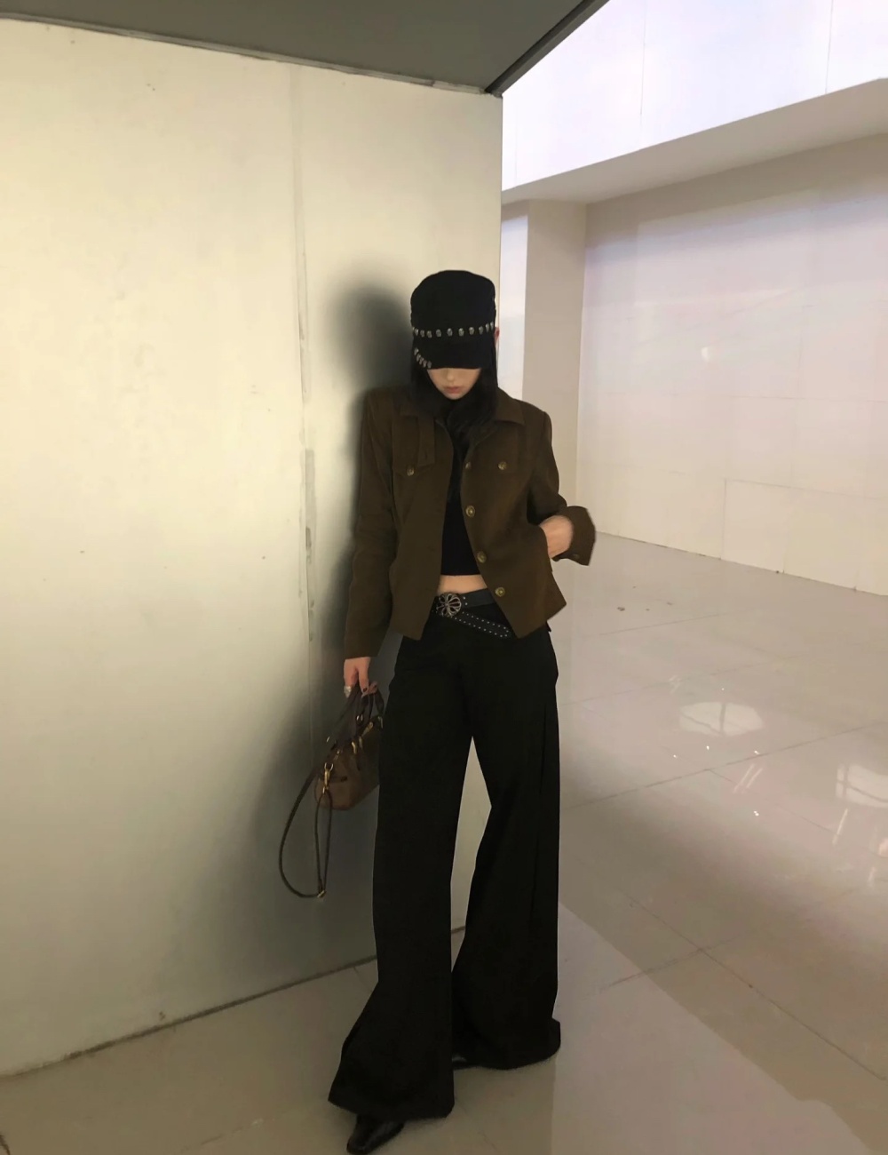 Modern all-match coat lapel work clothing