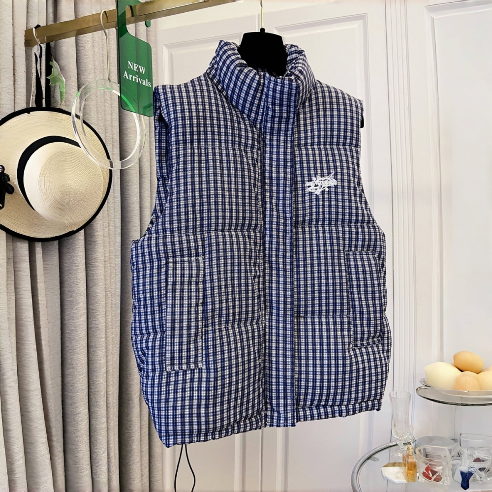 Loose coat sleeveless cotton coat for women