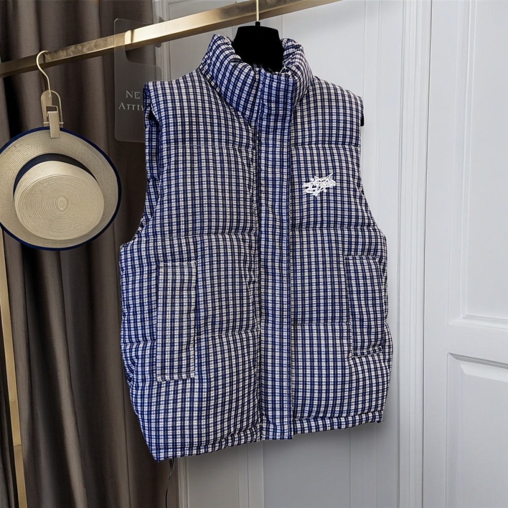 Loose coat sleeveless cotton coat for women