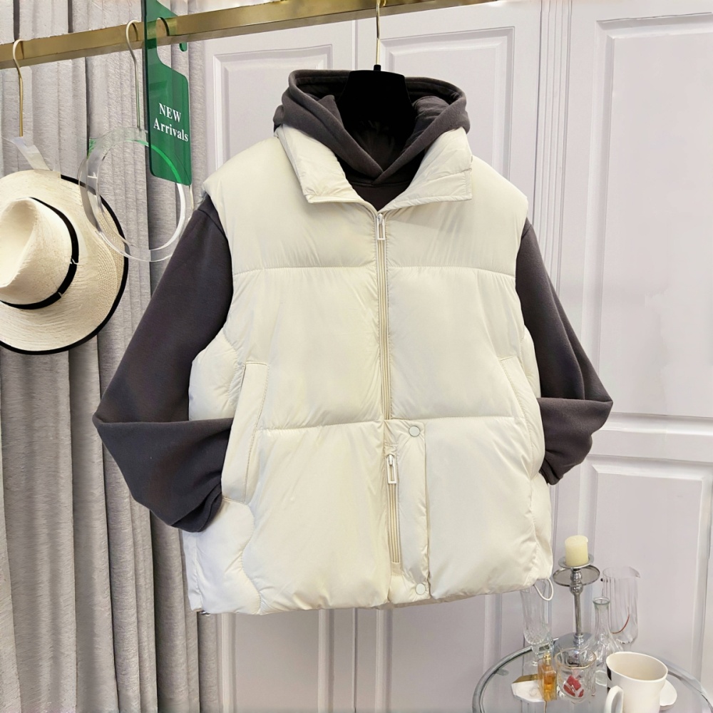 Western style all-match cotton waistcoat for women