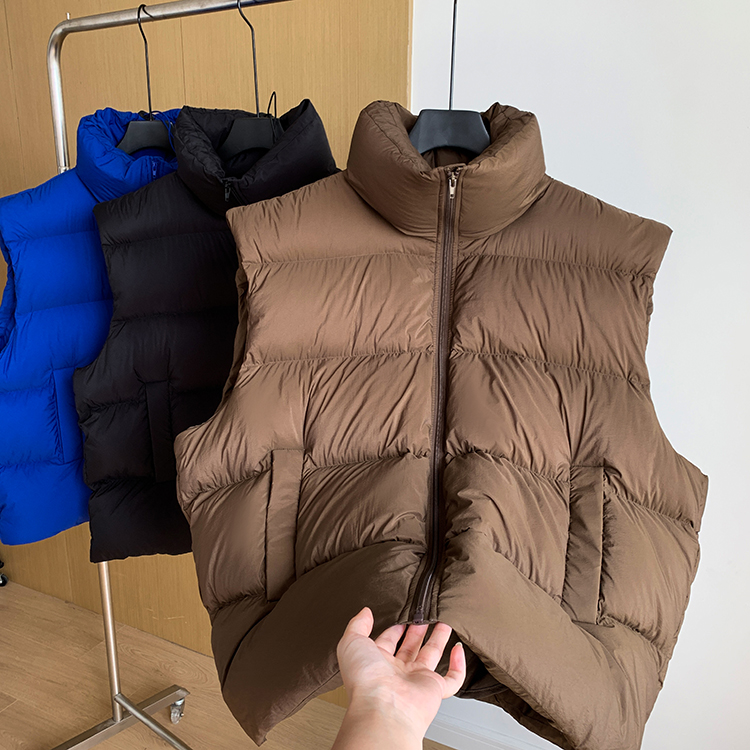 Slim wears outside waistcoat autumn and winter cotton coat