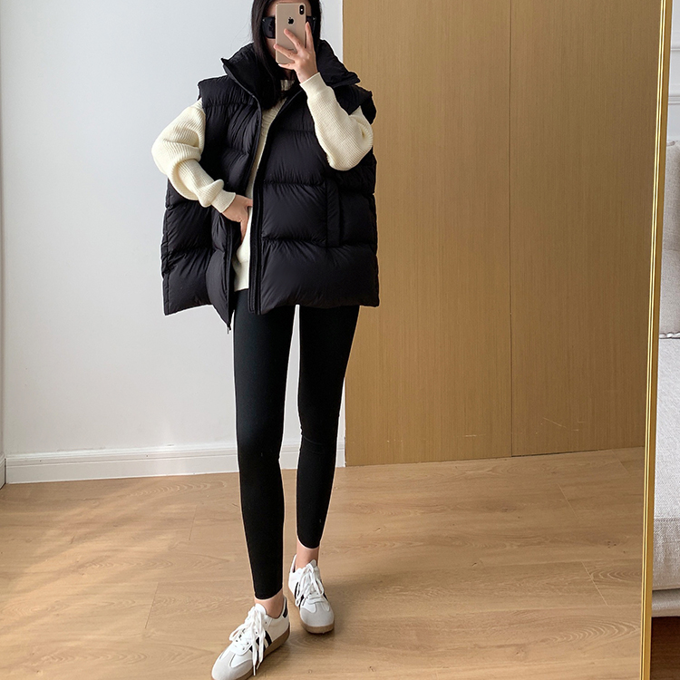 Slim wears outside waistcoat autumn and winter cotton coat