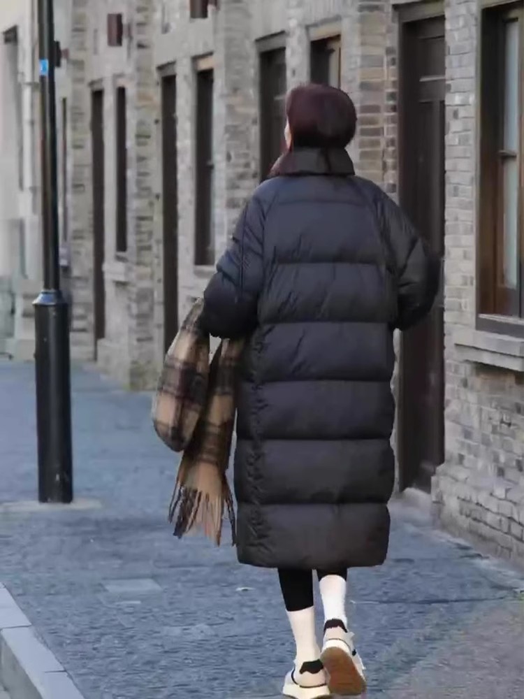 Korean style fashion bread clothing large lapel coat