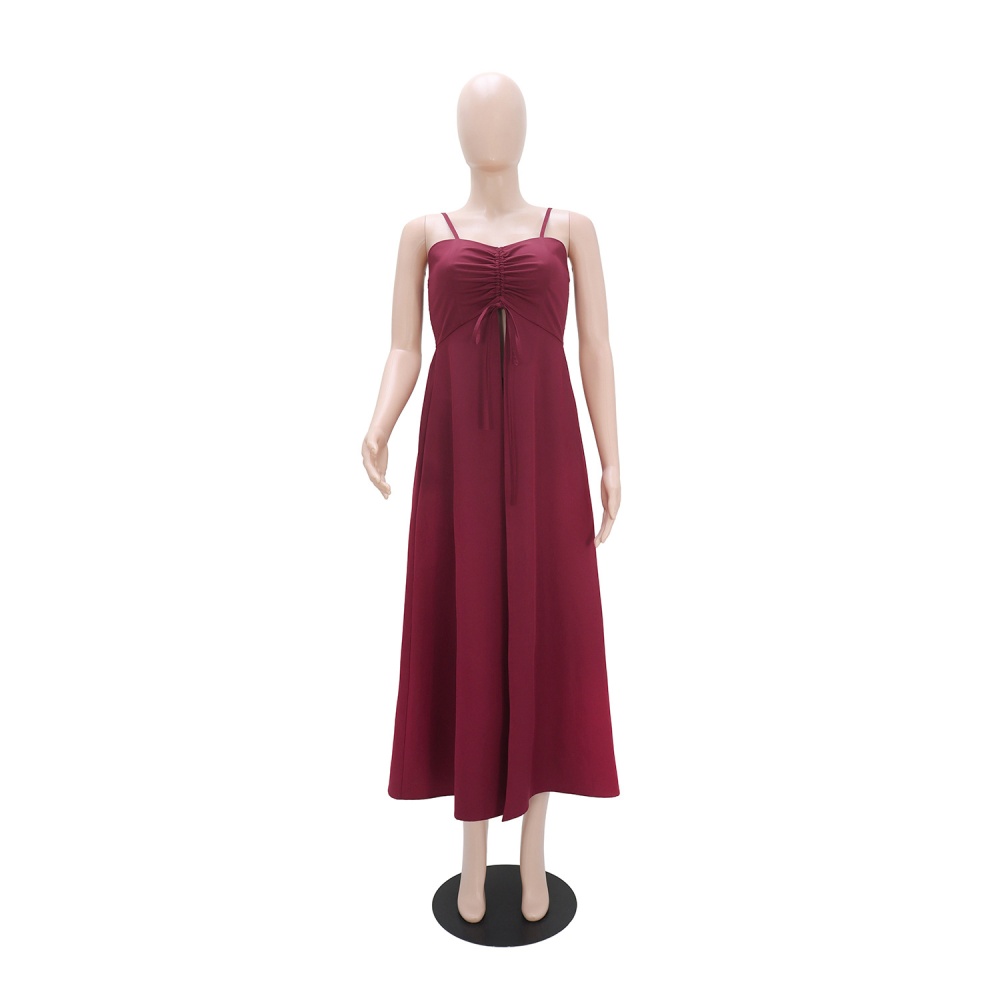 Sling dress pure shorts 2pcs set for women