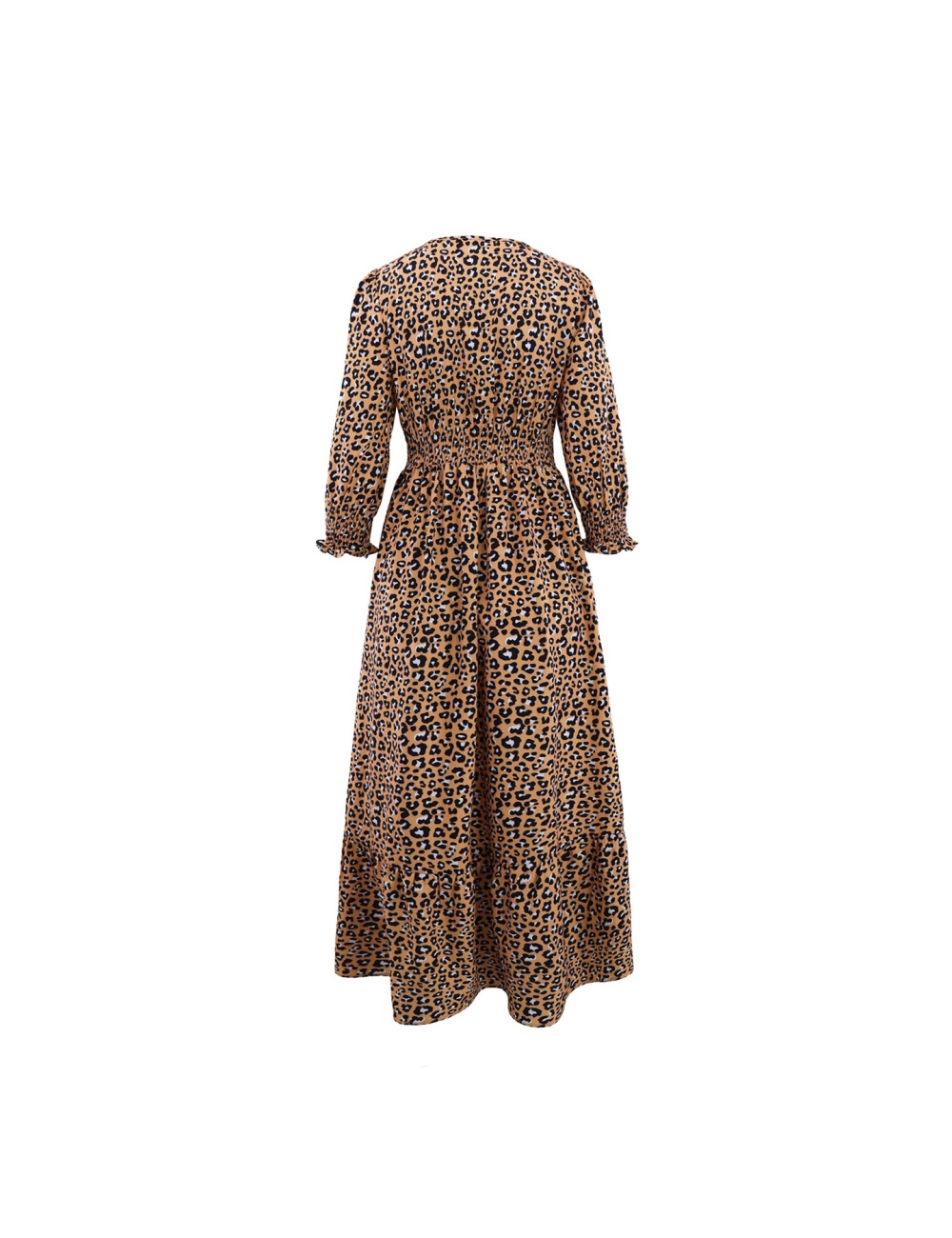 Casual long sleeve vacation European style dress