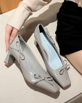 Thick high-heeled shoes temperament shoes for women