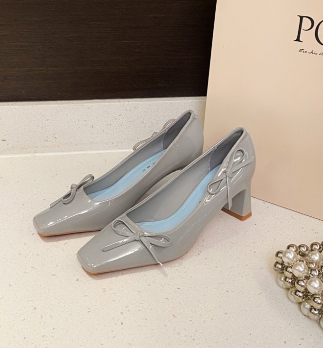 Thick high-heeled shoes temperament shoes for women