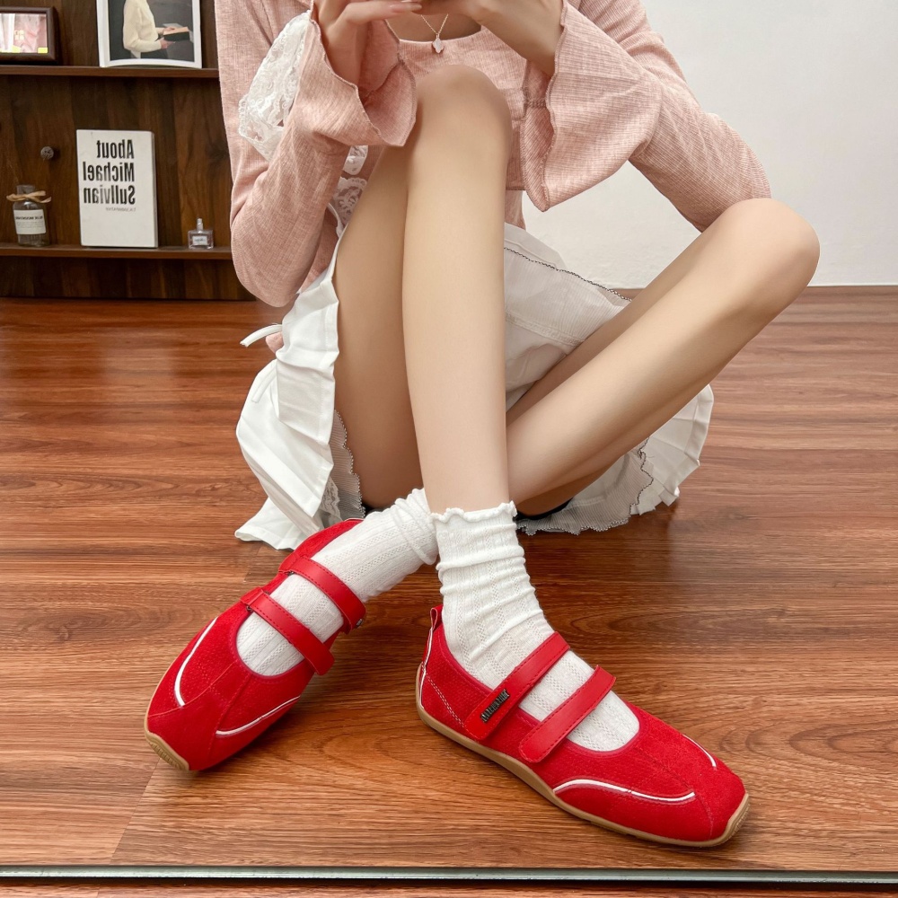 Low Casual double row breathable cozy shoes for women