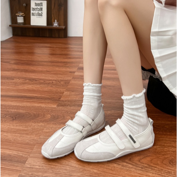 Low Casual double row breathable cozy shoes for women