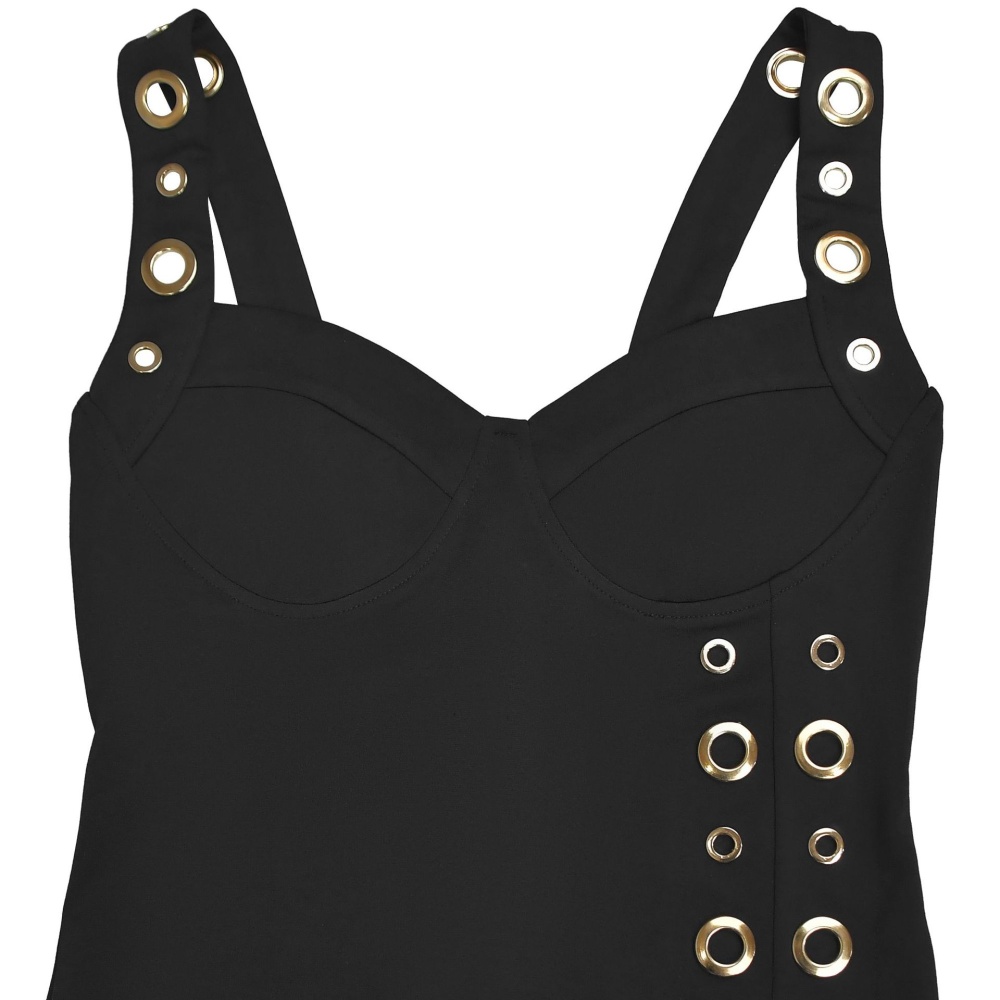 Sexy slim fashion shoulder strap jumpsuit