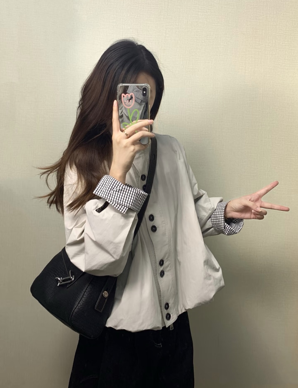 All-match commuting windbreaker bud autumn jacket for women