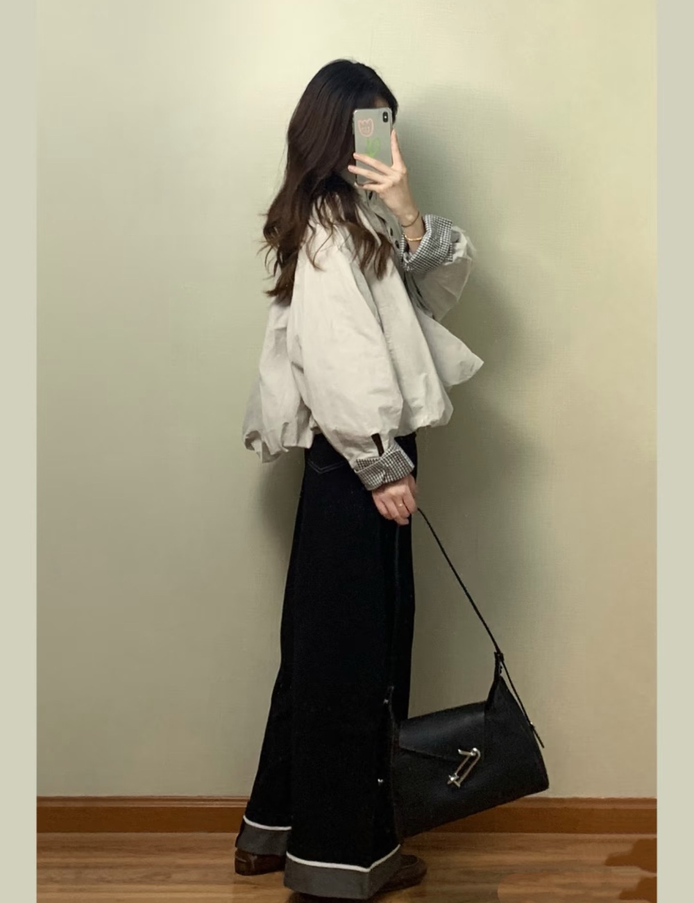 All-match commuting windbreaker bud autumn jacket for women