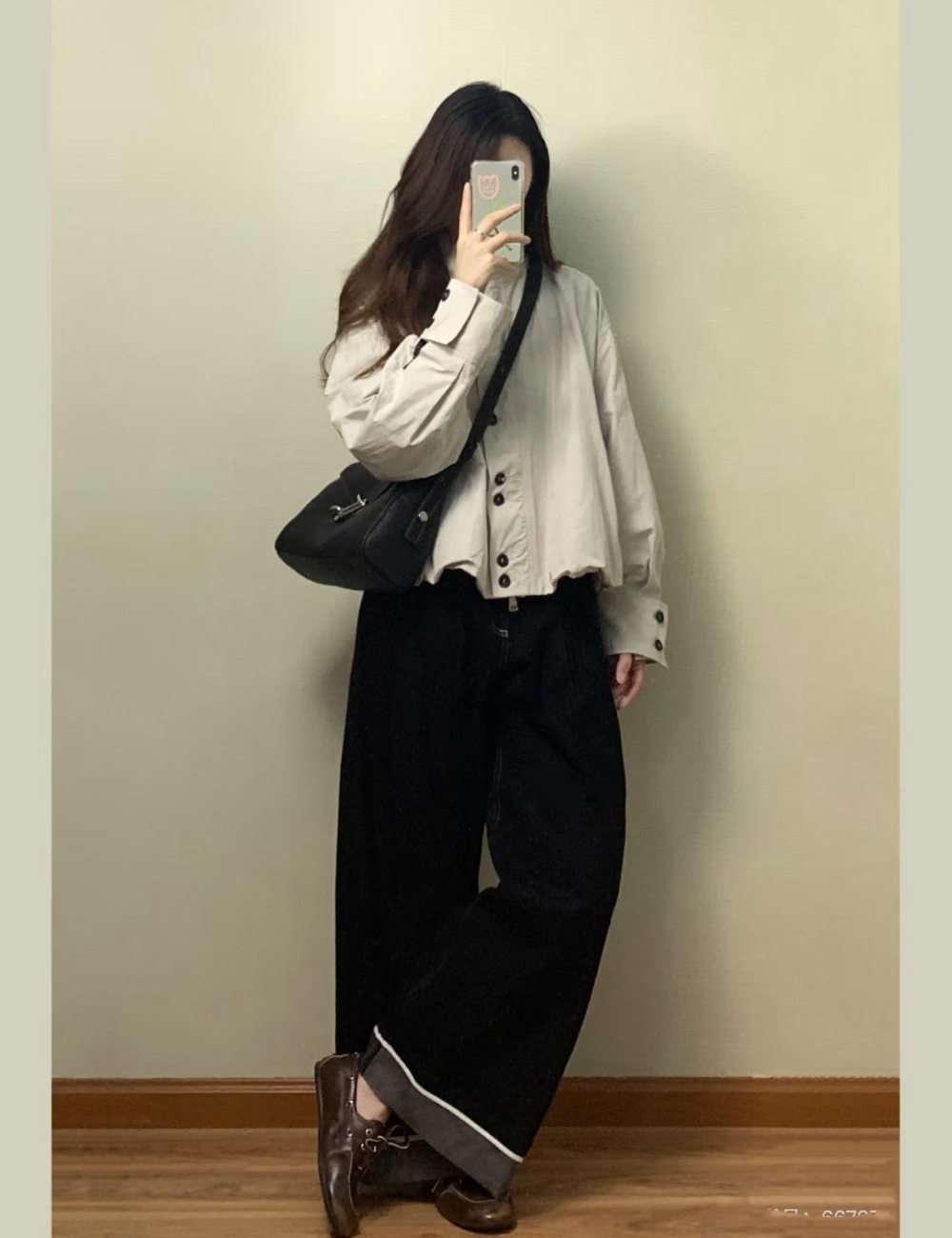 All-match commuting windbreaker bud autumn jacket for women