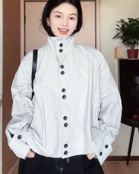 Bud loose autumn windbreaker temperament short coat