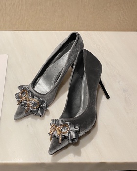 France style shoes pointed high-heeled shoes for women