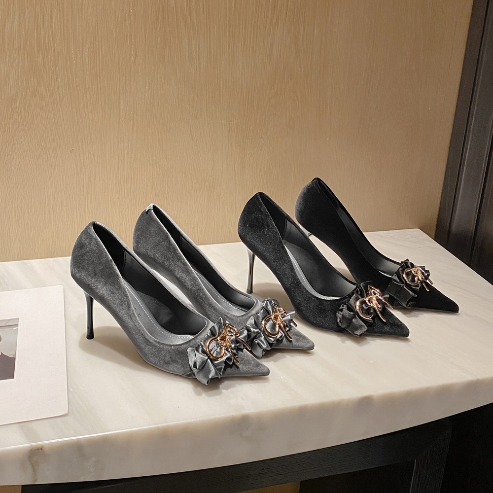 France style shoes pointed high-heeled shoes for women