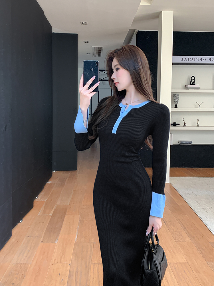 France style dress niche sweater for women