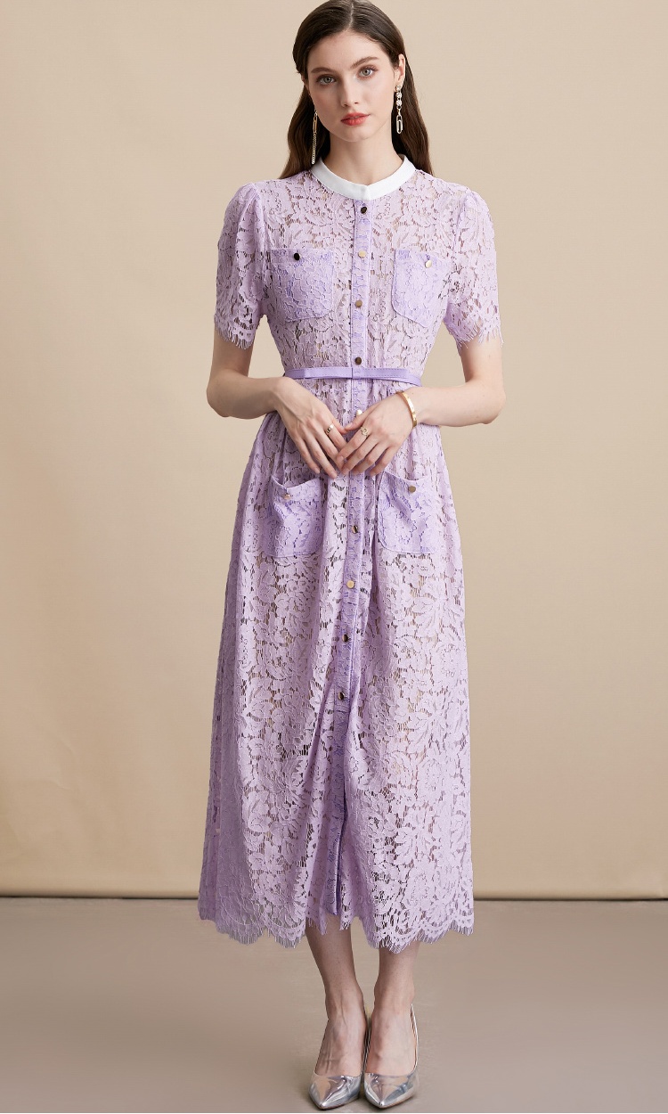 With belt inside the ride long dress sling dress