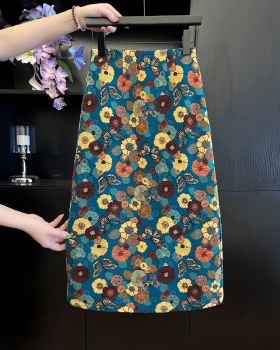 High waist skirt one step skirt for women