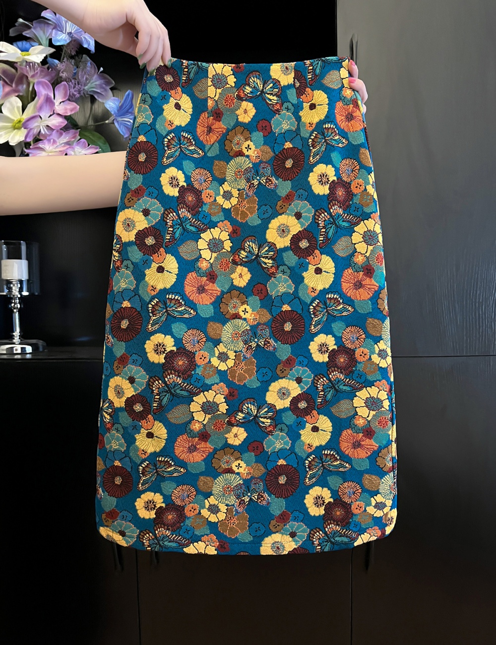 High waist skirt one step skirt for women