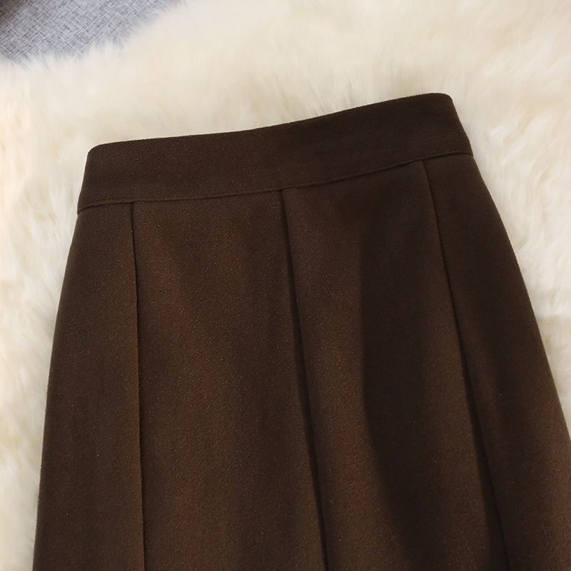 Slim long skirt high waist skirt for women